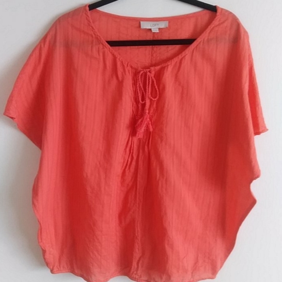 LOFT Tops - Loft orange top